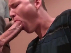Straight guys giving gay blowjobs compilation