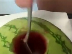 Watermelon fuck