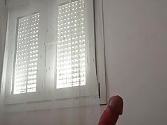 I jerk with my hard uncut dick! #13