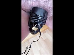 Self-experiment - chastity cage with electrical stimulation
