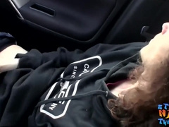 Gay-For-Pay thug Sean Johansen milks outdoor and pops