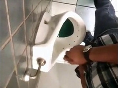 public bath and dressing rooms stroking and cumming 4