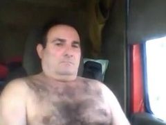 Amateur Daddy: Horny Trucker Stud