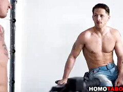 sizzling homosexual step-brothers no condom anal