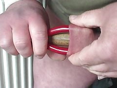 Foreskin with pliers and a hammer