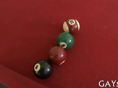 Watch this hot guy stretch out his Taut Rump with his tongue