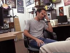 When this straight guy is invited to anal sex, he reluctantly agrees