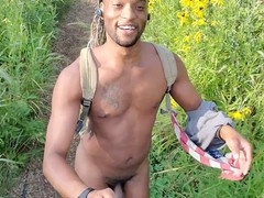 Public exhibitionist gay black, caught cctv camera, exhibicionista publico