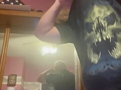 Spanking my ass