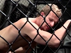 Straight stud tuggin on Leopard print bed