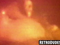 RetroDudes.com - Retro hottie Michael Zen enjoys a steamy cock sucking session