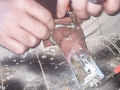 Foreskin strechter, Hot wax, Ball press and tens
