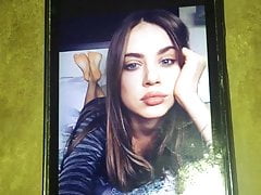 Cum On XENIA TCHOUMITCHEVA Sexy Face And Sexy Soles