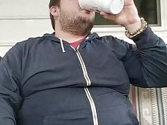 Fat Boy Eating