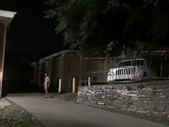 He wanks in public by night
