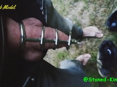 SK Outdoor Peeing on my Sneakers, Sox & Soles Dressed In Urethal Innocence