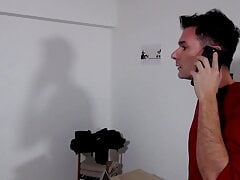 Teaser A young boxer relieves his boss by emptying his balls