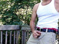 fuckin' my pipe on the public pier - wordy, cumshot