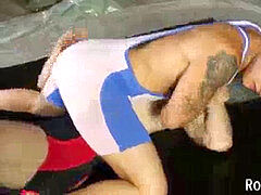 nasty queer Dudes Fuck Hard After wrestling