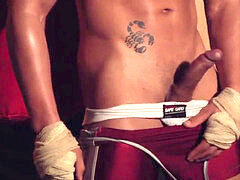 beefy stud Santiago Sanches solo