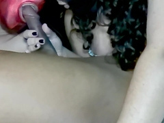 4k - Over 30 mins of hubby deepthroating beef whistle, real amateur bicurious 3 way