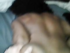 Barebacked jamaican tgirl