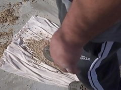 crush wet soil on white 2 dress