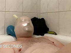 BHDL in - BATHTUB BREATHPLAY - LATEXGLOVE FUN AFTER SHAVING