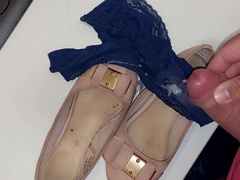 Jizzing in footwear compilation of myself
