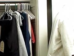 Twink has his feet massaged before being dicked down hardcore