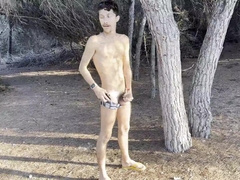 large penis on the beach (TOTAL CRIMSON)