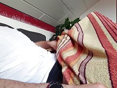 Masturbation with cum