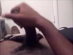 Amateur big dick masturbation