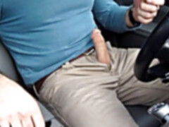 It reeked like spunk in the car after my long jack-off sesh!