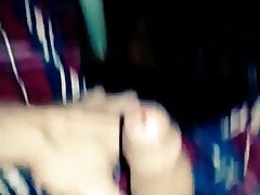 Ex girlfriend panties hard cock