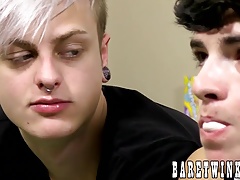 Bubblegum twinks Jacob Grant and Jason Valencia get naughty