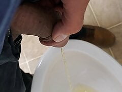 HlywdJay couldn't wait to make a second pissing video will he cum?