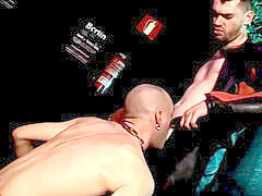 3some, gay smoking, filthypisspigs