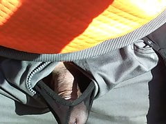 cumming in my panties at work