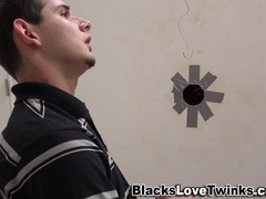 Homosexual Fledgling Rails Big Black Cock