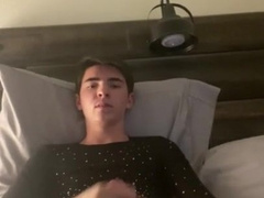 Femboy Jacks Off On Camera