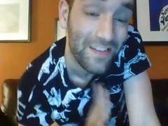 Hairy hunk masturbates and fucks his ass with a toy