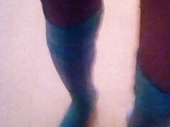 Still blue.