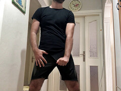 Amateur gay, big ass, gay solo man