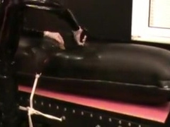 rubberboi milked in the inflatable by two bar