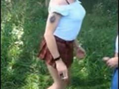 Crossdresser Blowjob and Masturbation