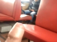 Big cum in train 5