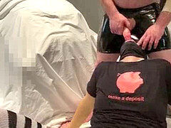 fag providing his straight alpha the sloppy head he luvs