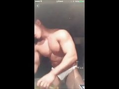 Chinese bodybuilder show