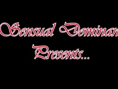 Bondage & discipline, anal toys, muscular guy